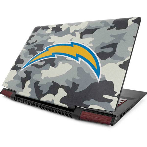 NFL Los Angeles Chargers Camo Lenovo IdeaPad Skin