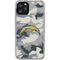 NFL Los Angeles Chargers Camo iPhone 11 Pro Clear Case