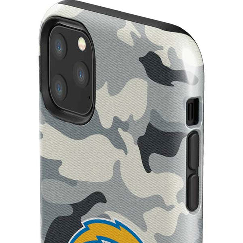 NFL Los Angeles Chargers Camo iPhone 11 Pro Max Impact Case