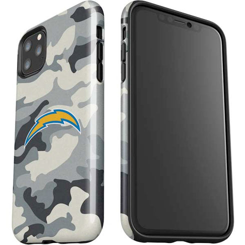 NFL Los Angeles Chargers Camo iPhone 11 Pro Max Impact Case