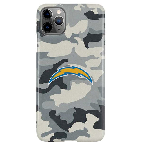 NFL Los Angeles Chargers Camo iPhone 11 Pro Max Lite Case