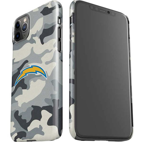 NFL Los Angeles Chargers Camo iPhone 11 Pro Max Lite Case