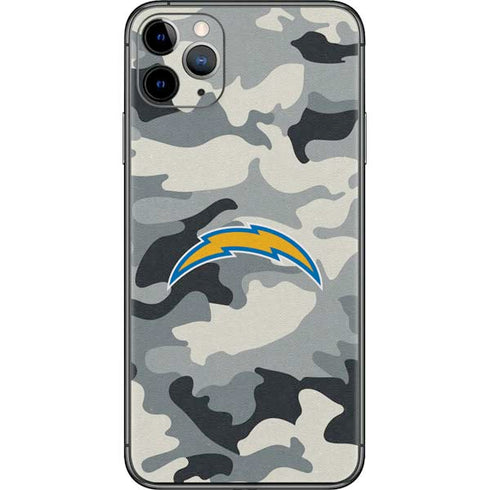 NFL Los Angeles Chargers Camo iPhone 11 Pro Max Skin