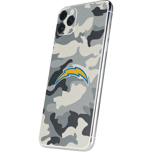 NFL Los Angeles Chargers Camo iPhone 11 Pro Max Skin