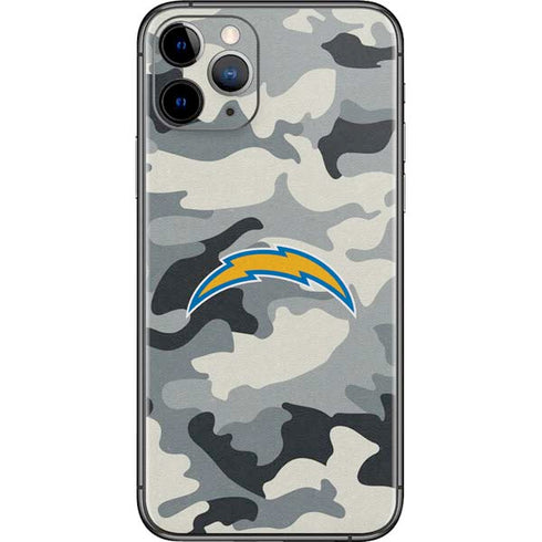NFL Los Angeles Chargers Camo iPhone 11 Pro Skin