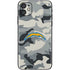 NFL Los Angeles Chargers Camo iPhone 11 Skin