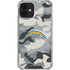 NFL Los Angeles Chargers Camo iPhone 12 Clear Case