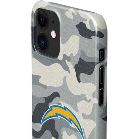 NFL Los Angeles Chargers Camo iPhone 12 Mini Lite Case