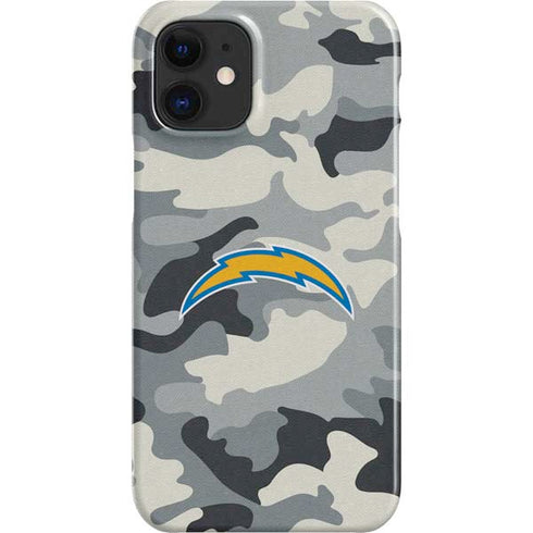 NFL Los Angeles Chargers Camo iPhone 12 Mini Lite Case