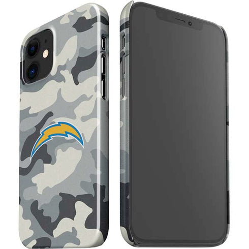 NFL Los Angeles Chargers Camo iPhone 12 Mini Lite Case