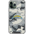 NFL Los Angeles Chargers Camo iPhone 12 Pro Clear Case
