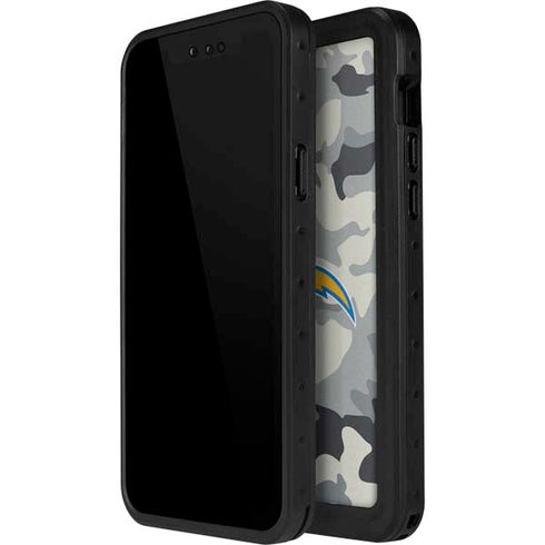 NFL Los Angeles Chargers Camo iPhone 12 Pro Max Waterproof Case