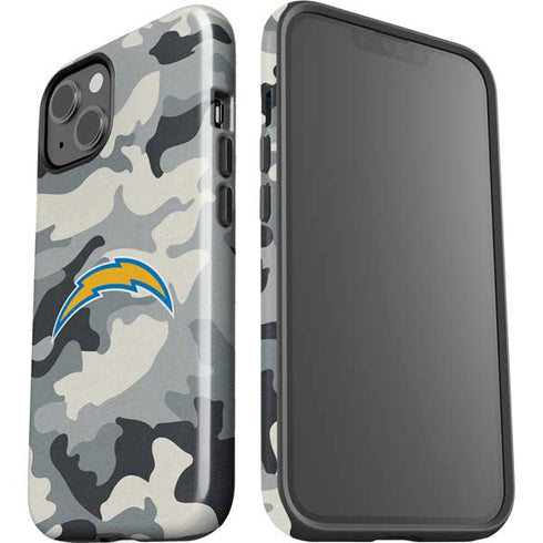 NFL Los Angeles Chargers Camo iPhone 13 Impact Case