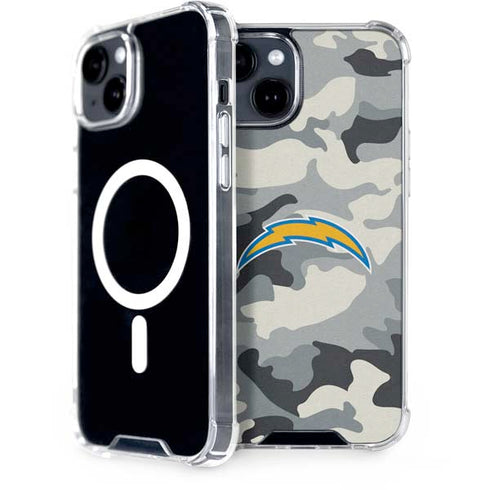 NFL Los Angeles Chargers Camo iPhone 13 MagSafe Case