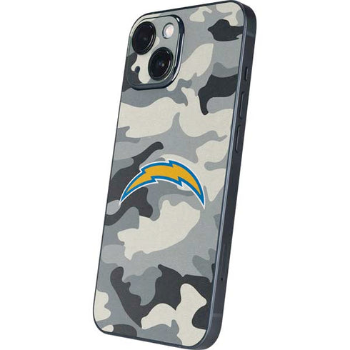 NFL Los Angeles Chargers Camo iPhone 13 Mini Skin