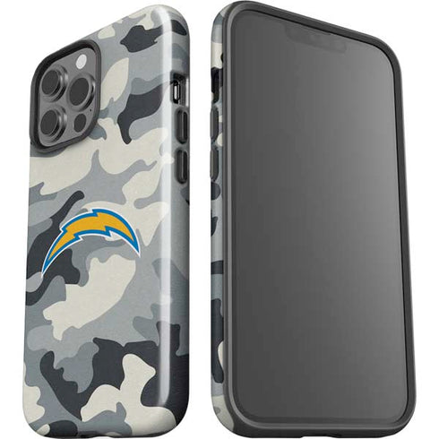 NFL Los Angeles Chargers Camo iPhone 13 Pro Max Impact Case