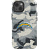 NFL Los Angeles Chargers Camo iPhone 14 Impact Case