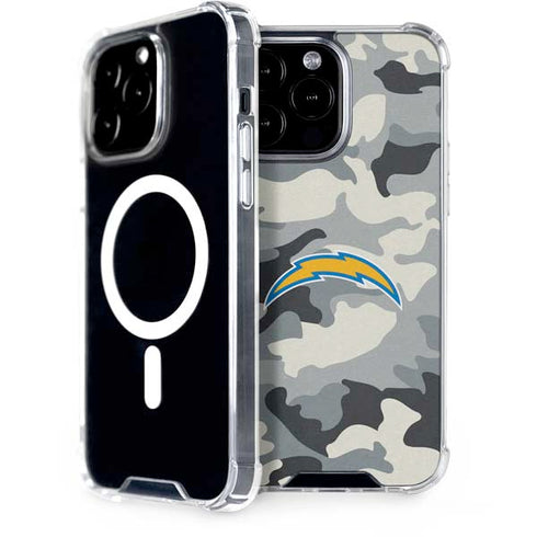 NFL Los Angeles Chargers Camo iPhone 14 Pro Max MagSafe Case