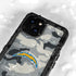 NFL Los Angeles Chargers Camo iPhone 15 Plus Waterproof Case