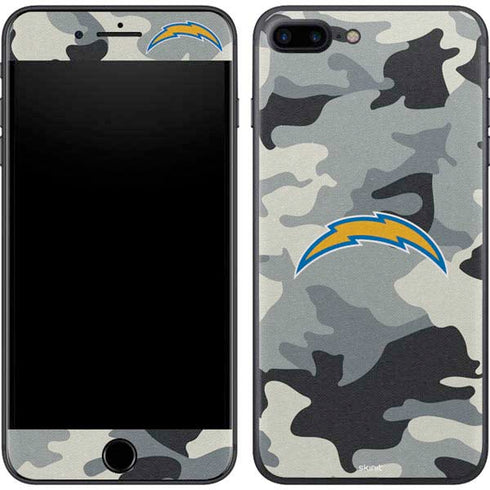 NFL Los Angeles Chargers Camo iPhone 8 Plus Skin
