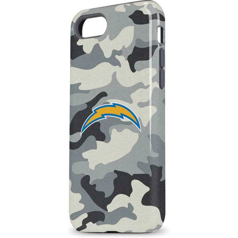 NFL Los Angeles Chargers Camo iPhone 8 Pro Case