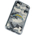 NFL Los Angeles Chargers Camo iPhone SE (2nd & 3rd Gen) Clear Case