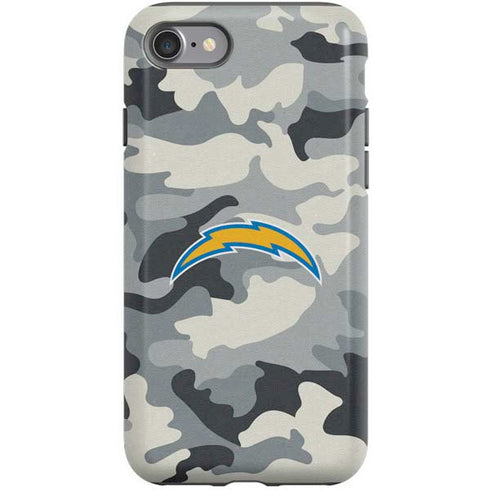 NFL Los Angeles Chargers Camo iPhone SE (2nd & 3rd Gen) Pro Case