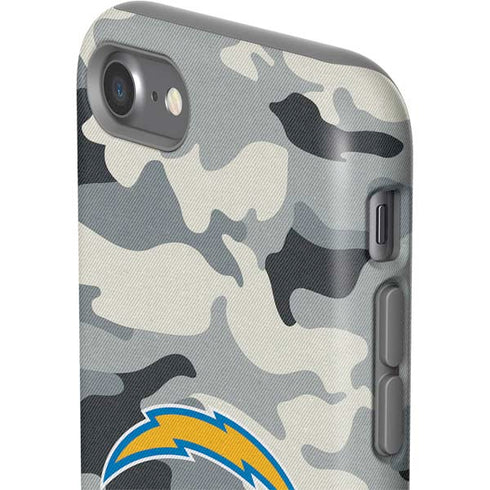NFL Los Angeles Chargers Camo iPhone SE (2nd & 3rd Gen) Pro Case
