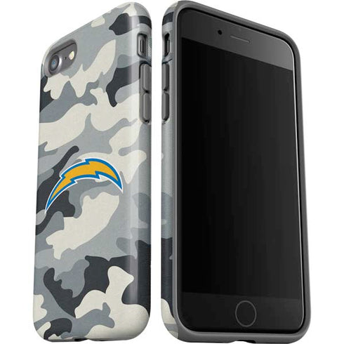 NFL Los Angeles Chargers Camo iPhone SE (2nd & 3rd Gen) Pro Case