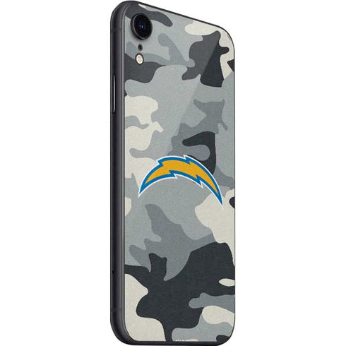 NFL Los Angeles Chargers Camo iPhone SE (2nd & 3rd Gen) Skin