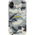 NFL Los Angeles Chargers Camo iPhone X Pro Case