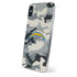 NFL Los Angeles Chargers Camo iPhone X Skin