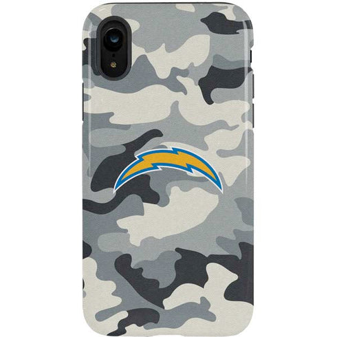NFL Los Angeles Chargers Camo iPhone XR Pro Case