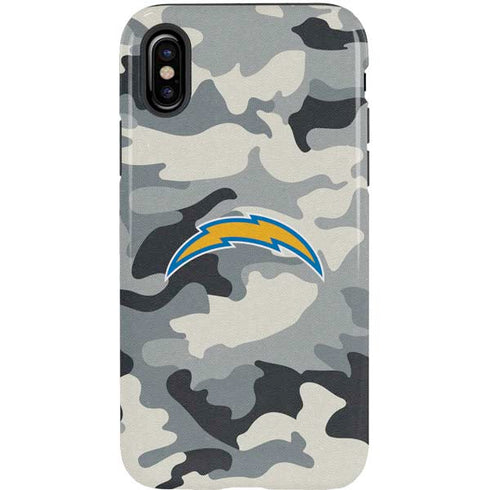 NFL Los Angeles Chargers Camo iPhone XS Pro Case