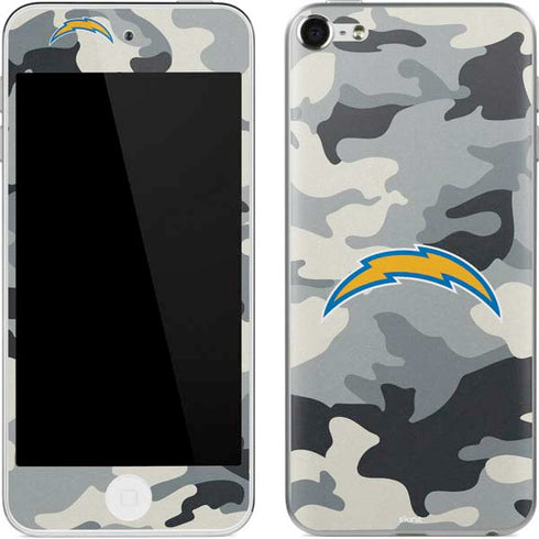 NFL Los Angeles Chargers Camo Apple iPod Skin