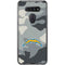 NFL Los Angeles Chargers Camo LG K51/Q51 Clear Case