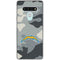 NFL Los Angeles Chargers Camo LG Stylo 6 Clear Case