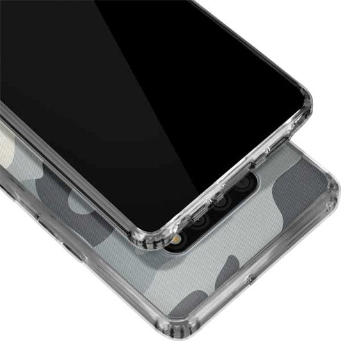 NFL Los Angeles Chargers Camo LG Stylo 6 Clear Case