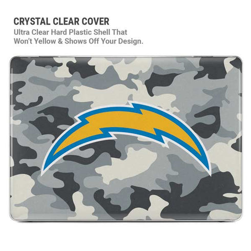 NFL Los Angeles Chargers Camo MacBook Air 13in M1 (2021) Case plus Skin