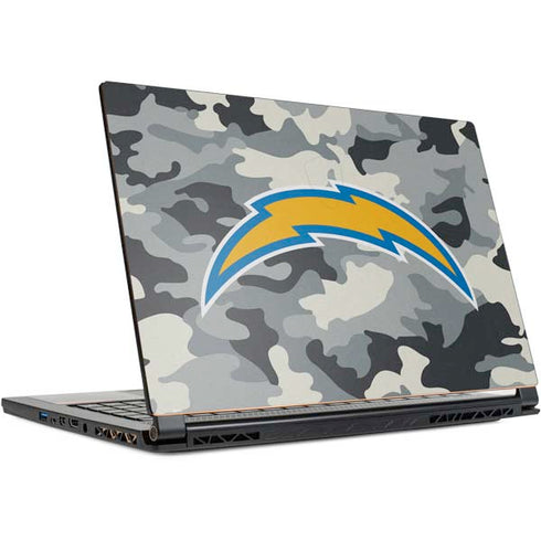NFL Los Angeles Chargers Camo MSI GS65 Stealth Laptop Skin