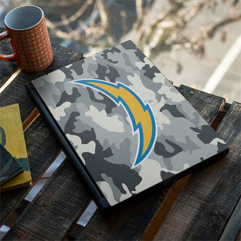 NFL Los Angeles Chargers Camo MSI GS65 Stealth Laptop Skin
