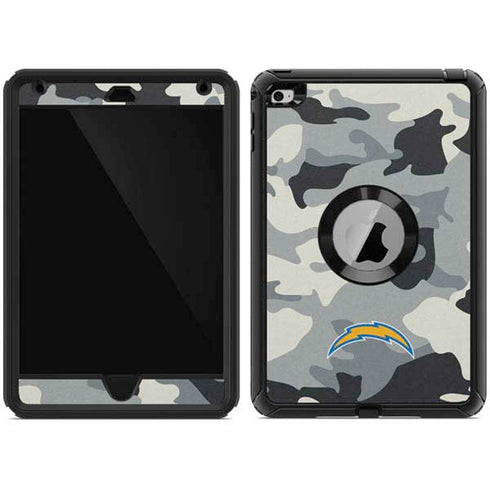 NFL Los Angeles Chargers Camo Otterbox Defender iPad Skin