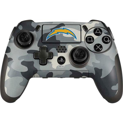 NFL Los Angeles Chargers Camo PlayStation Scuf Vantage 2 Controller Skin