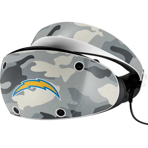 NFL Los Angeles Chargers Camo PlayStation VR2 Skin
