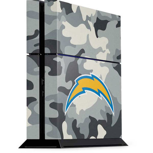 NFL Los Angeles Chargers Camo PS4 Console Skin