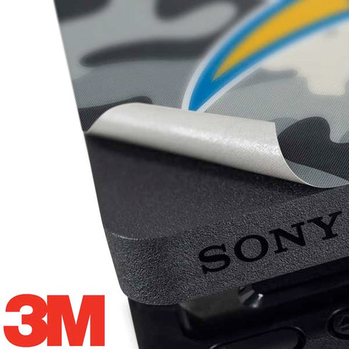 NFL Los Angeles Chargers Camo PS4 Slim Skin