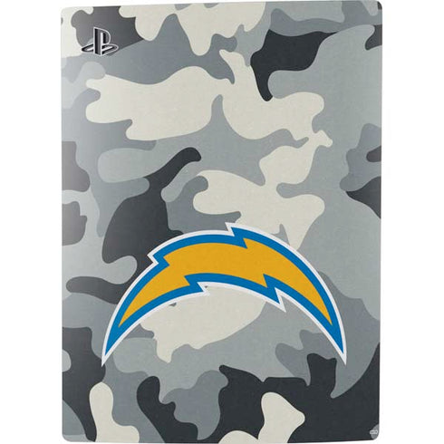 NFL Los Angeles Chargers Camo PS5 Console Skin