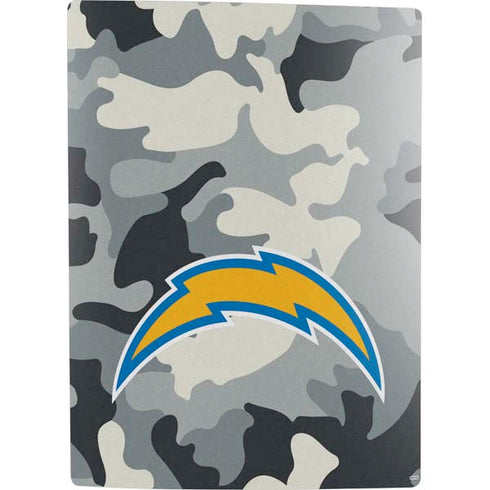 NFL Los Angeles Chargers Camo PS5 Digital Edition Bundle Skin