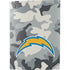 NFL Los Angeles Chargers Camo PS5 Digital Edition Console Skin