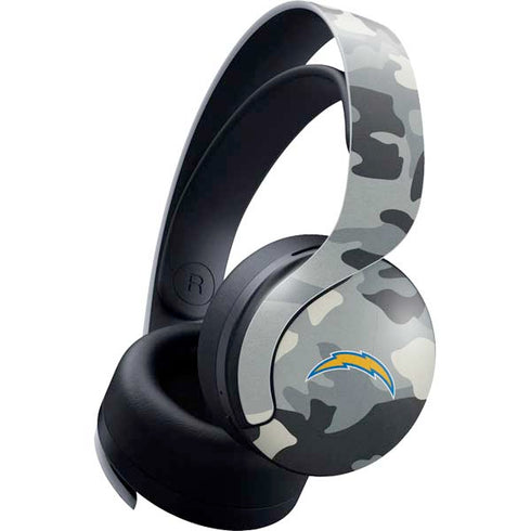 NFL Los Angeles Chargers Camo PULSE 3D Wireless Headset for PS5 Skin
